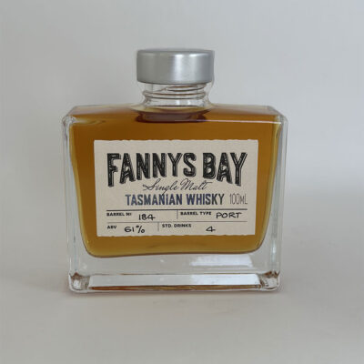 Fannys Bay Tasmanian Whisky Barrel 184 Port 61 100ml