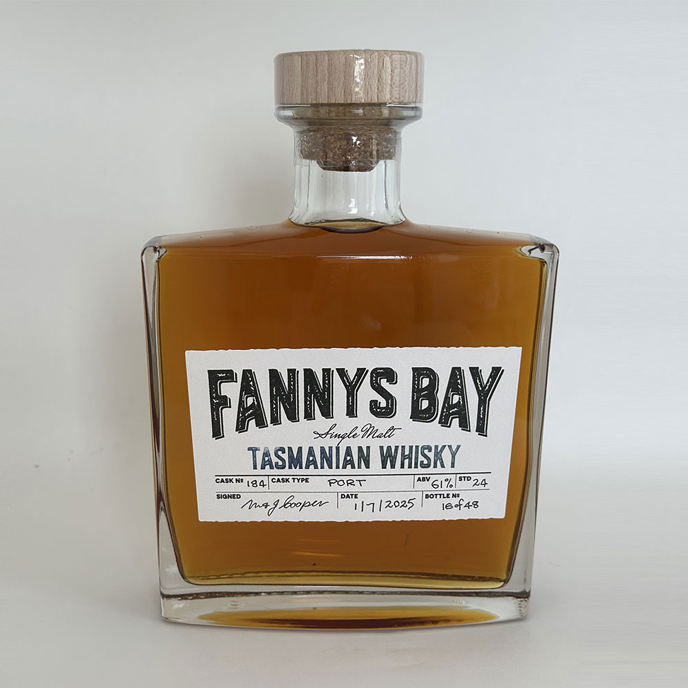 Fannys Bay Tasmanian Whisky Barrel 184 Port 61